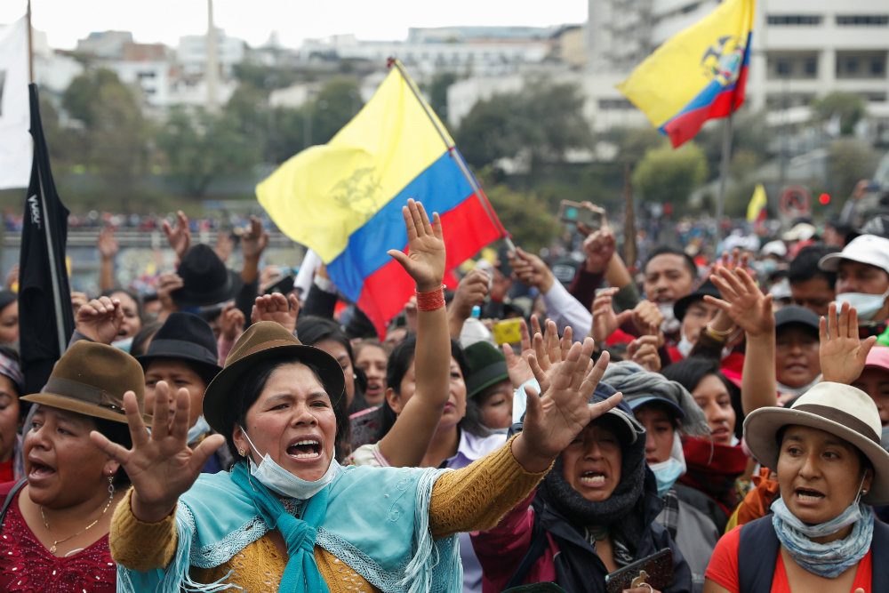 Протесты в Эквадоре: требования представителей коренных народов